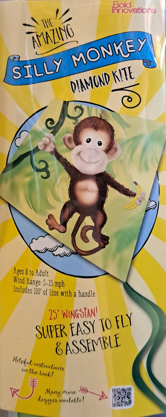 Amazing Diamond Kite - Silly Monkey