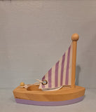 Wooden Bath Boat