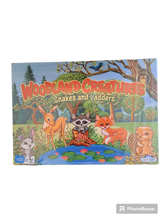 Woodland Creatures Snakes and Ladders