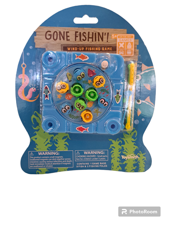 Gone Fishin'! - Wind Up Fishing Game
