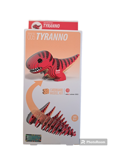 3D Cardboard Model - Tyranno