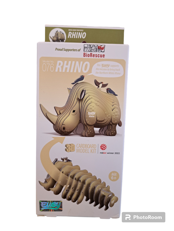 3D Cardboard Model - Rhino