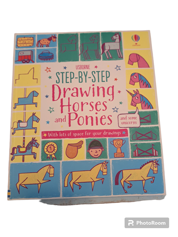 Step-By-Step Drawing Horses and Ponies