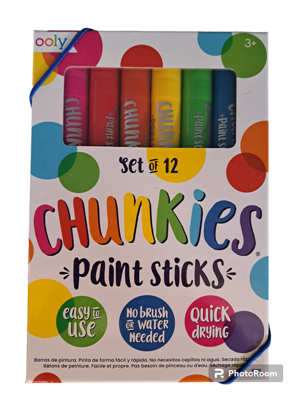 Chunkies Paint Sticks - 12pk
