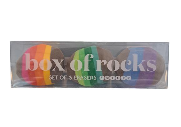 Box Of Rocks - Erasers