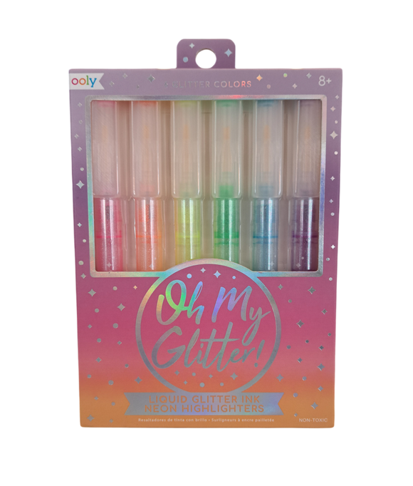 Oh My Glitter - Glitter Ink Highlighters