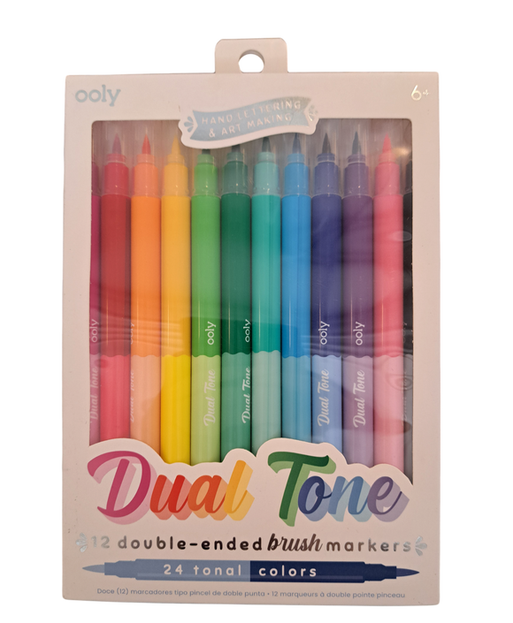 Dual Tone - Double Ended Brush Markers