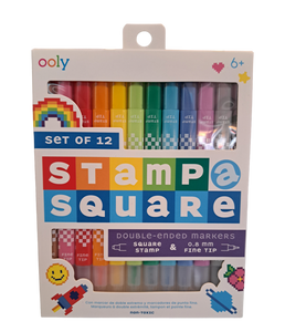 Stamp Square - Double Ended Markers