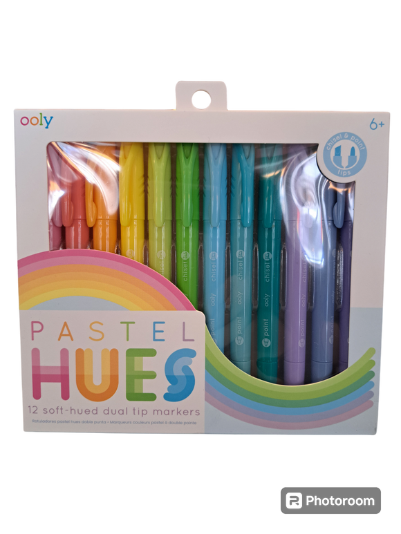 Pastel Hues - Dual Tip Markers