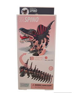 Eugy 3D Cardboard Model Kits - Spino