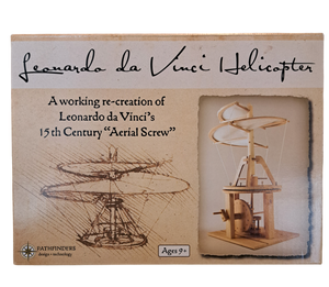 Leonardo Da Vinci Helicopter 'Aerial Screw"