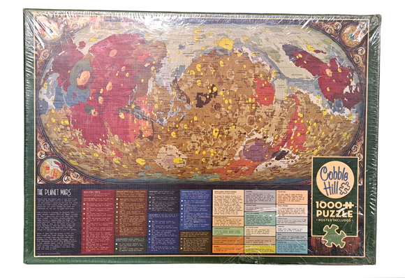 Cobble Hill - The Planet Mars - 1000pc Puzzle