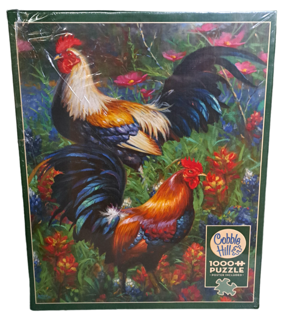 Cobble Hill - Roosters - 1000pc Puzzle