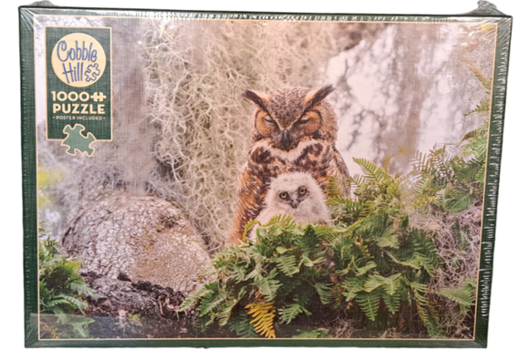 Cobble Hill - Great Horned Owl - 1000pc Puzzle