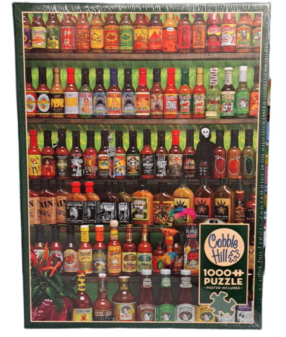 Cobble Hill - Hot Hot Sauce - 1000pc Puzzle