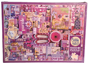 Cobble Hill - Purple - 1000pc Puzzle