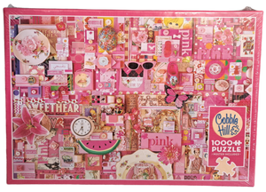 Cobble Hill - Pink - 1000pc Puzzle