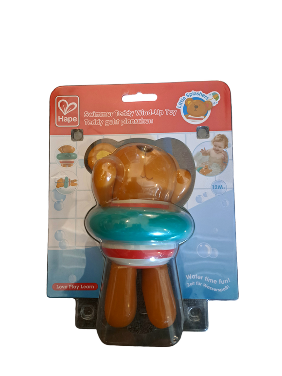 Swimmer Teddy Wind Up Toy