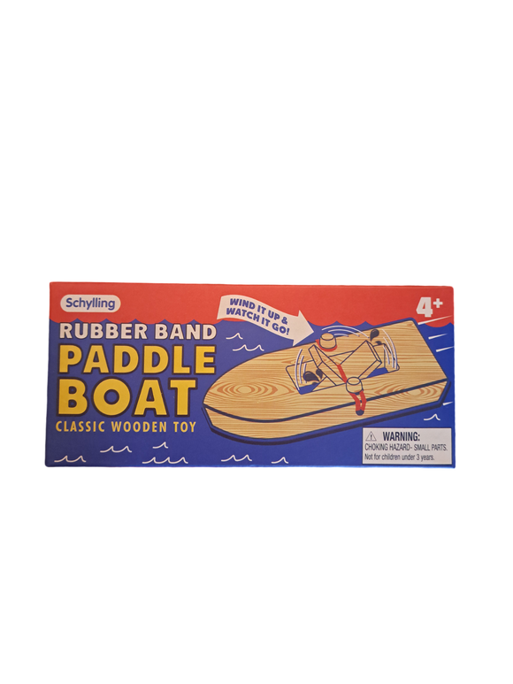 Rubber Band Paddle Boat