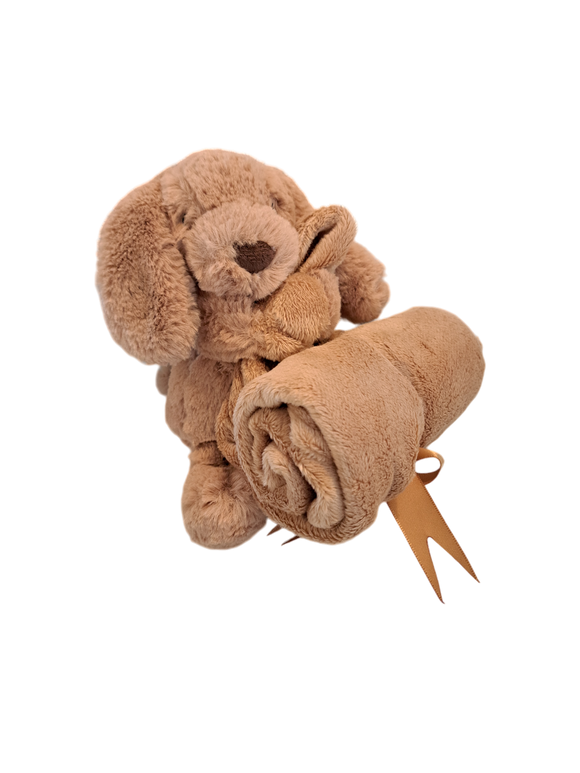 Jellycat - Bashful Toffee Puppy Soother