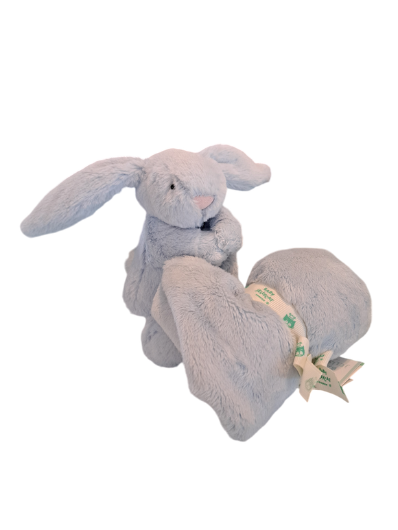 Jellycat blue bunny soother shop