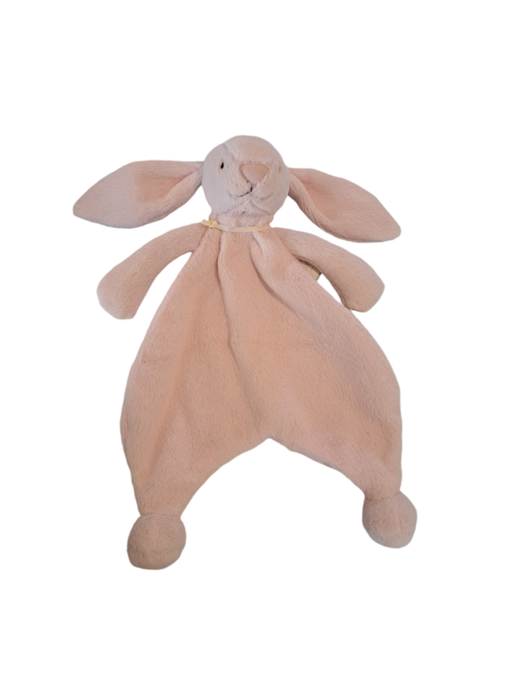 Bashful Pink Bunny Comforter