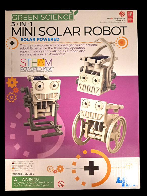 3in1 Mini Solar Robot