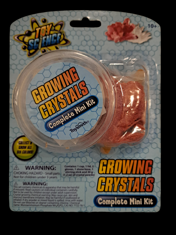 Growing Crystals Toy Science