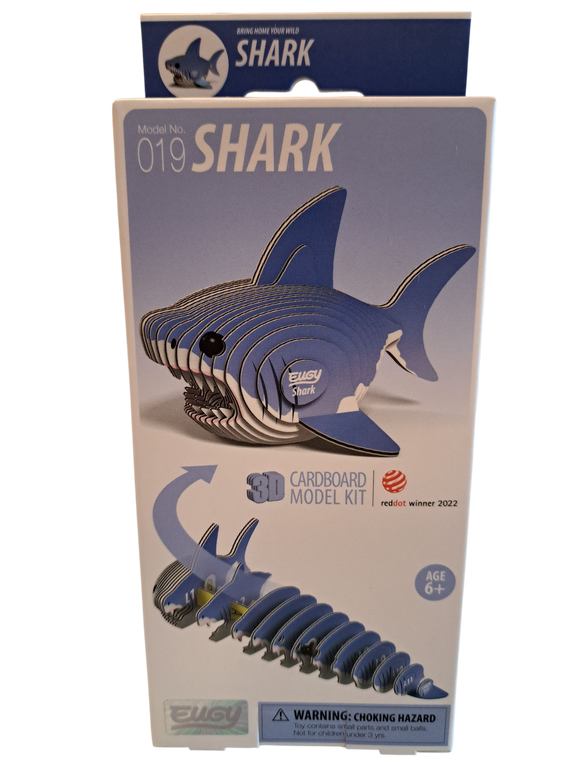 Eugy 3D Cardboard Model Kits - Shark