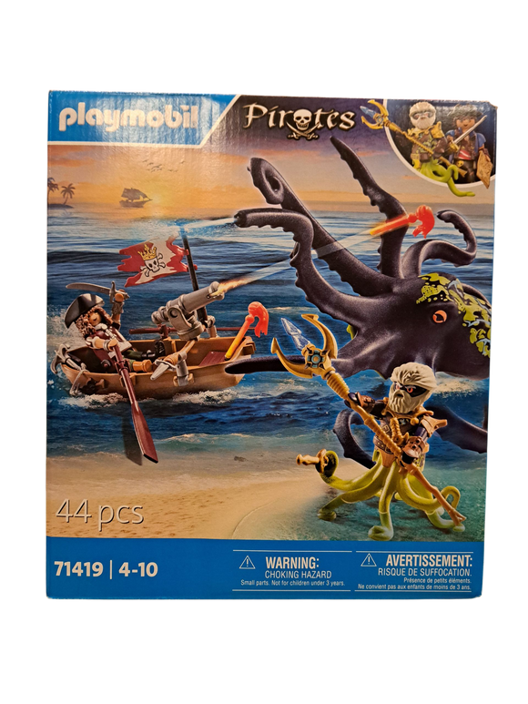Playmobil Pirates - Battle Against The Giant Octopus (71419)