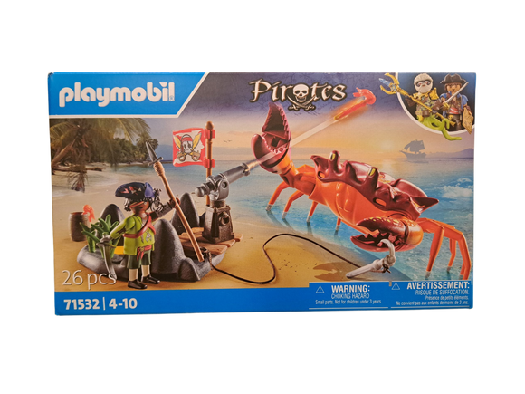 Playmobil Pirates - Battle Against The Giant Crab (71532)