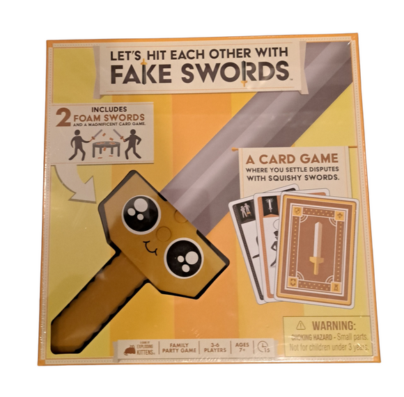 Let's Hit Each Other With Fake Swords