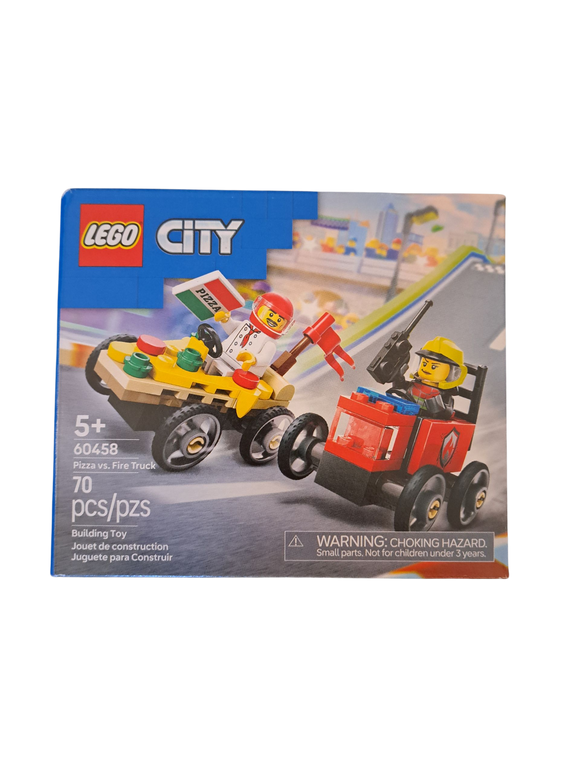 Lego City - Pizza vs. Fire Truck