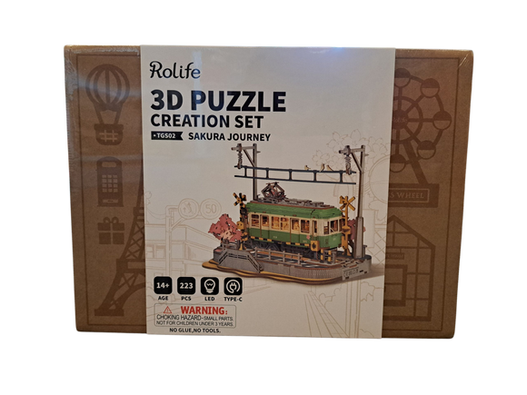 Rolife 3D Puzzle Creation Set - Sakura Journey