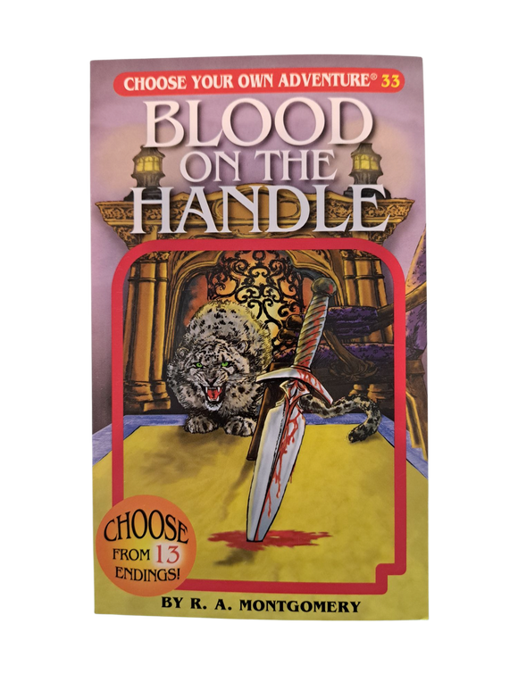 Blood on the Handle By R. A. Montgomery