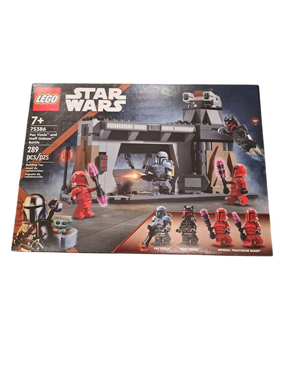 Lego Star Wars - Paz Vizsla and Moff Gideon Battle