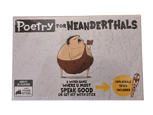 Poetry For Neanderthals