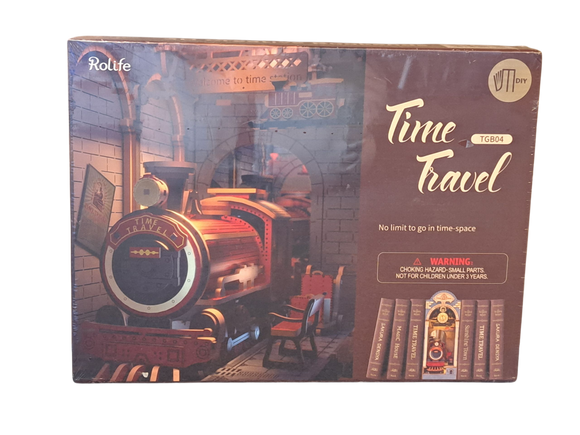 Rolife 3D Creative Bookend - Time Travel