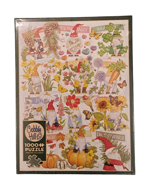 Cobble Hill - 1000pc A Happy Gnome Life