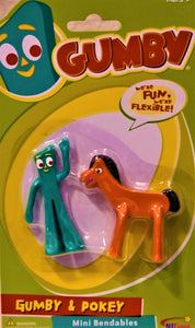 Gumby and Pokey Mini Bendables