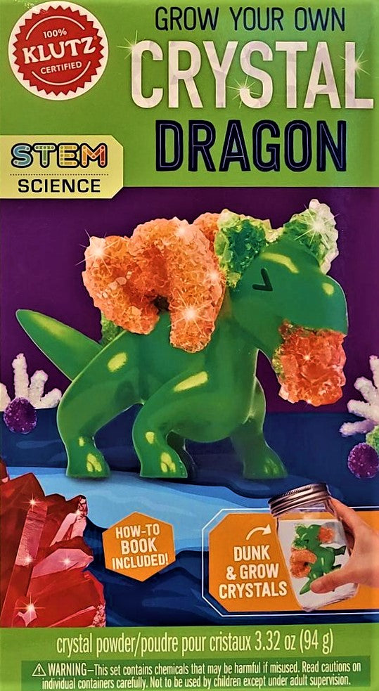 Klutz Grow Your Own Crystal Dragon