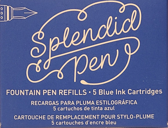 Splendid Fountain Pen Refills - Blue