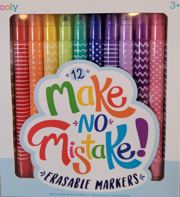 Make no Mistake Erasable Markers