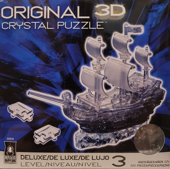 3D Crystal Puzzle - Ship