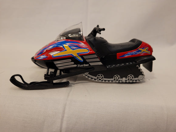 Pull Back Snowmobile