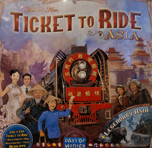Ticket to Ride 1 - Asia + Legendary