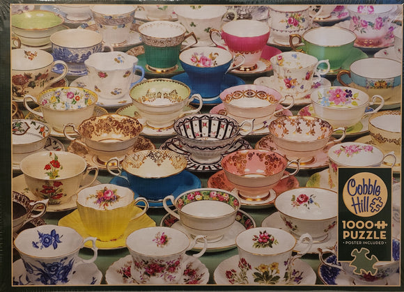 Cobble Hill 1000pc Puzzle - Teacups