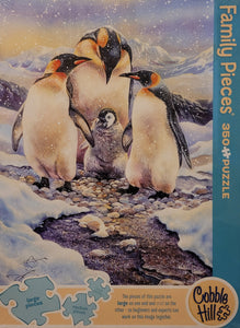 Cobble Hill 350pc Family Puzzle - Penguin Family