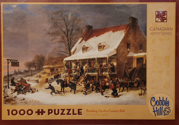 Cobble Hill 1000pc Puzzle - Breaking Up of a Country Ball