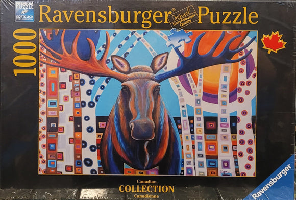 Ravensburger 1000pc Puzzle - Winter Moose